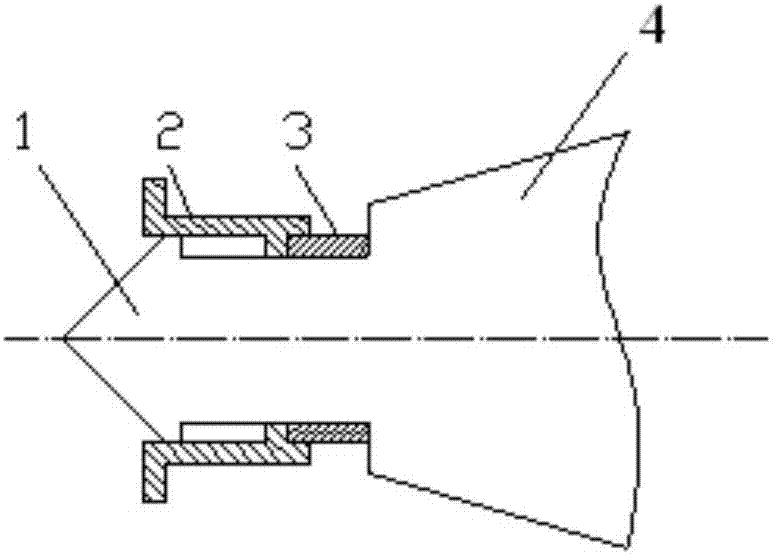 Resistance self-adaptive variable structural cavitator