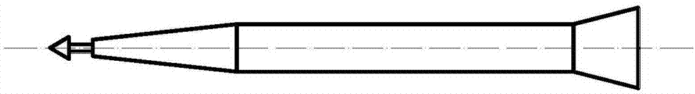 Resistance self-adaptive variable structural cavitator