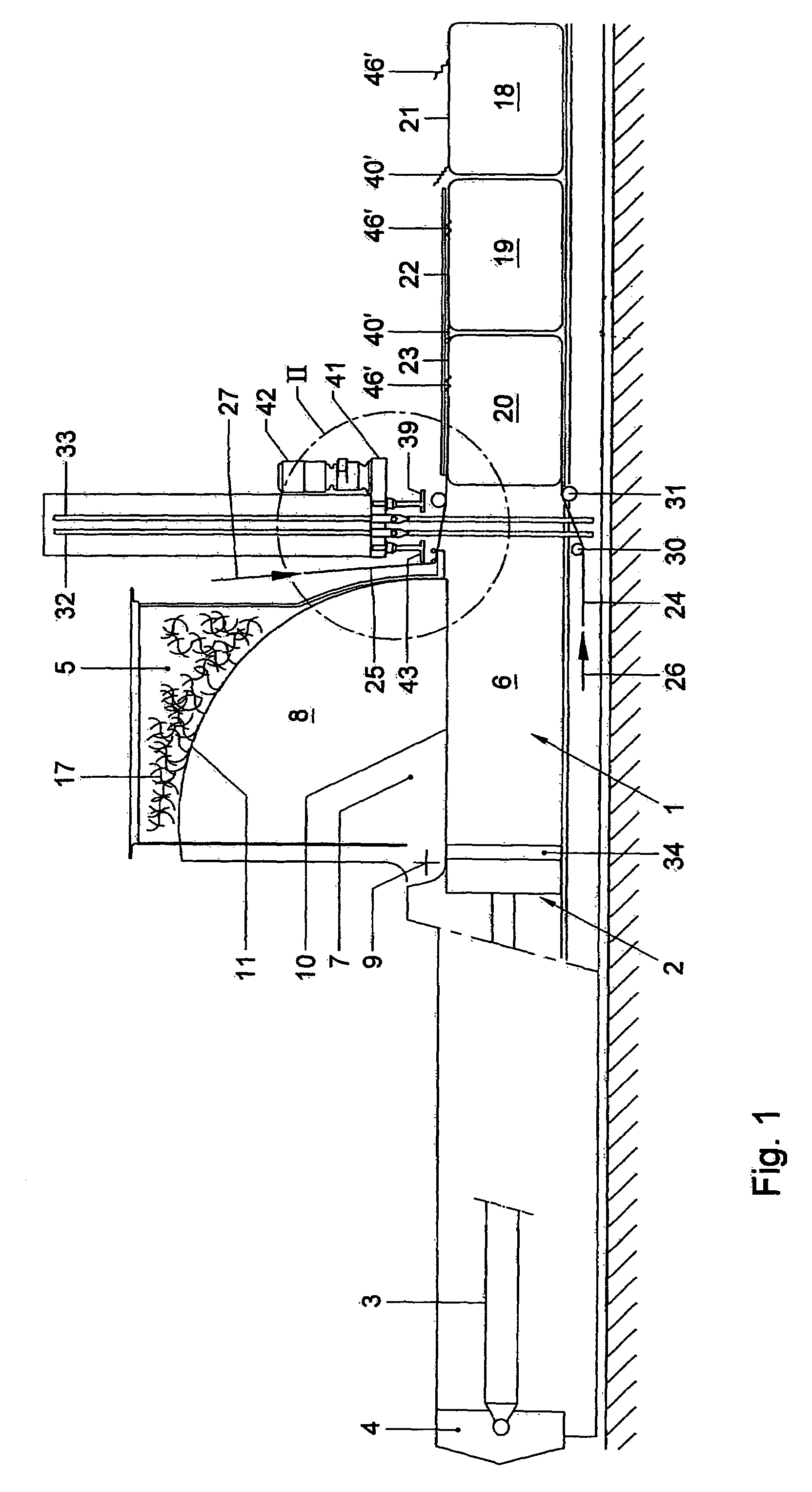 Method, an implement and a twister for tying together end portions of wire material extending around a bale