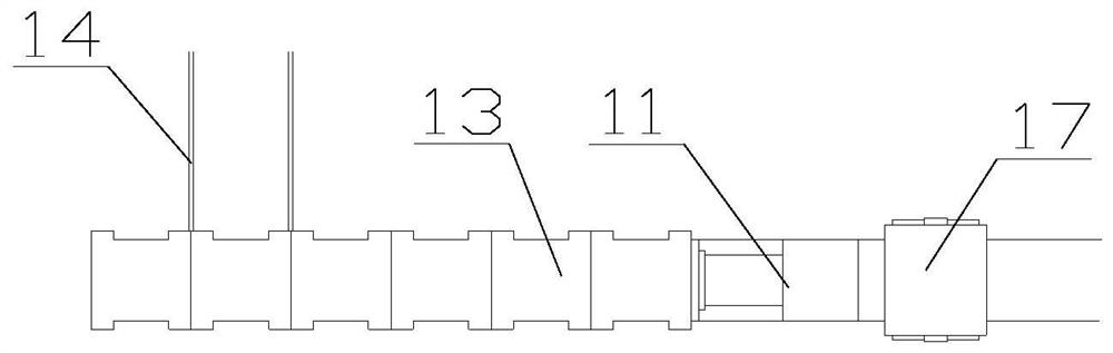 A vertical shaft continuous excavation hoisting system and its hoisting method