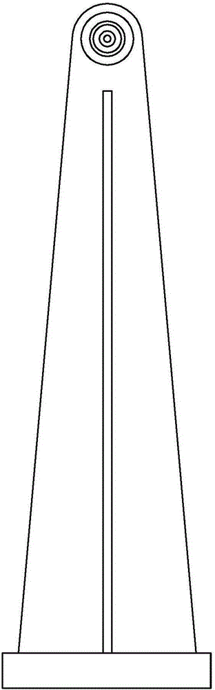 Test method of position accuracy in thermal vacuum tank of space manipulator