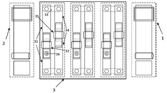 Remote control device for leakage relay