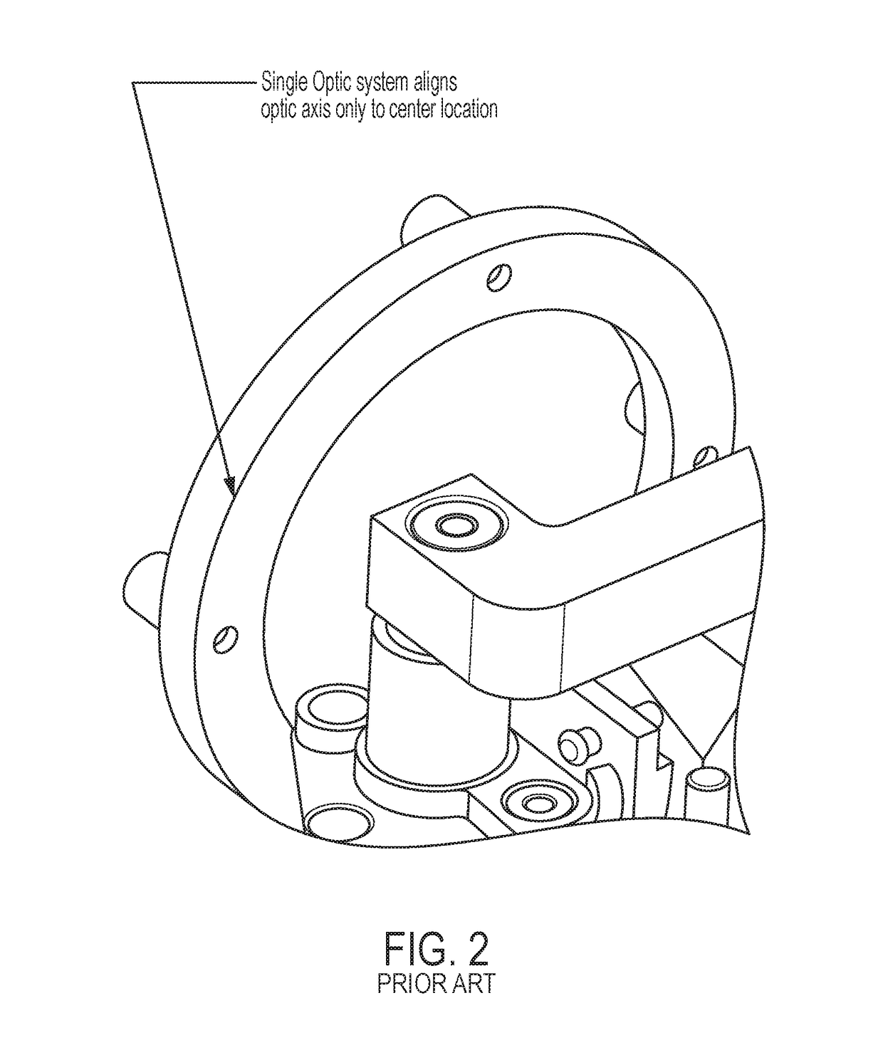 Optical test device for a vehicle camera and testing method