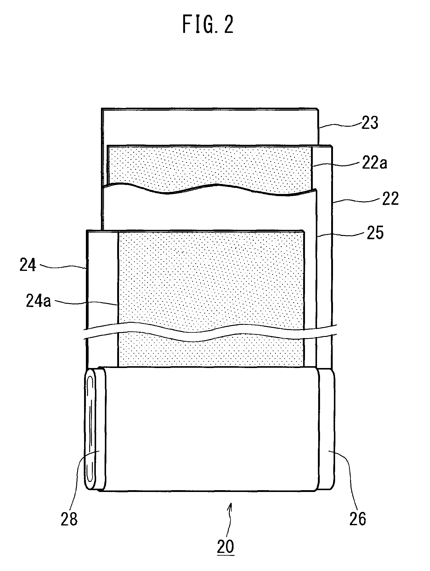 Battery having an electrode terminal fixed to a battery case