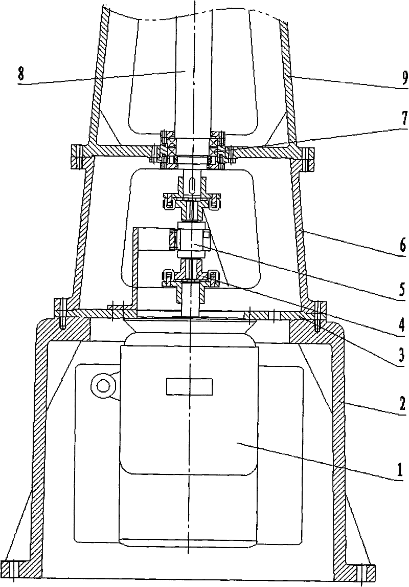 Mechanical seal test device for nuclear main pump