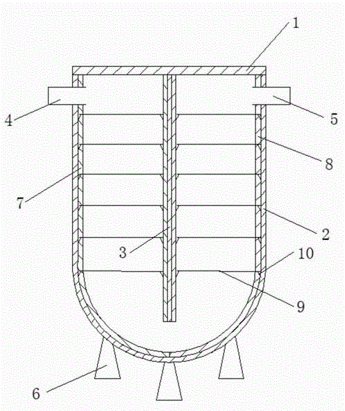 Environment-friendly and efficient boiler feed water treatment system