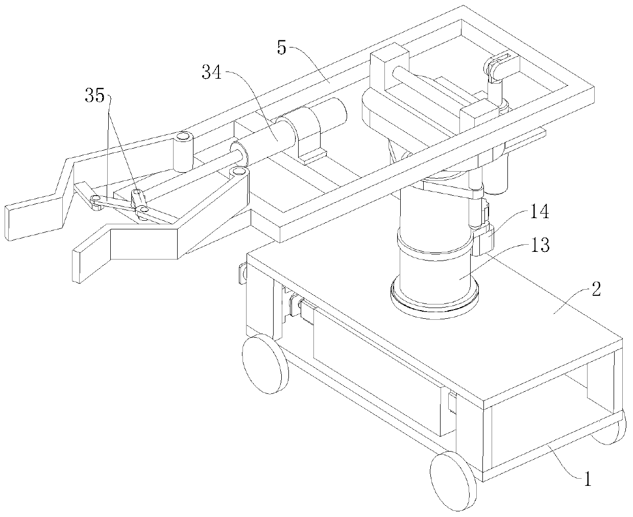 Movable industrial manipulator