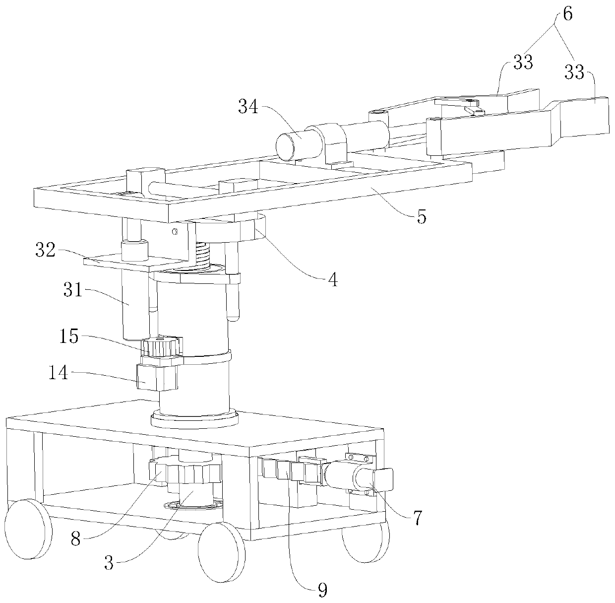 Movable industrial manipulator