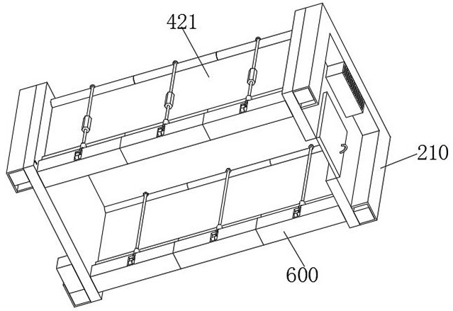 Non-contact isolation ward for respiratory diseases