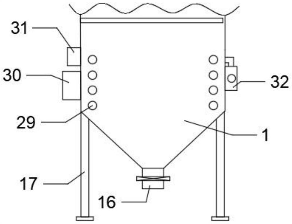 Secondary curing device for bio-organic fertilizer