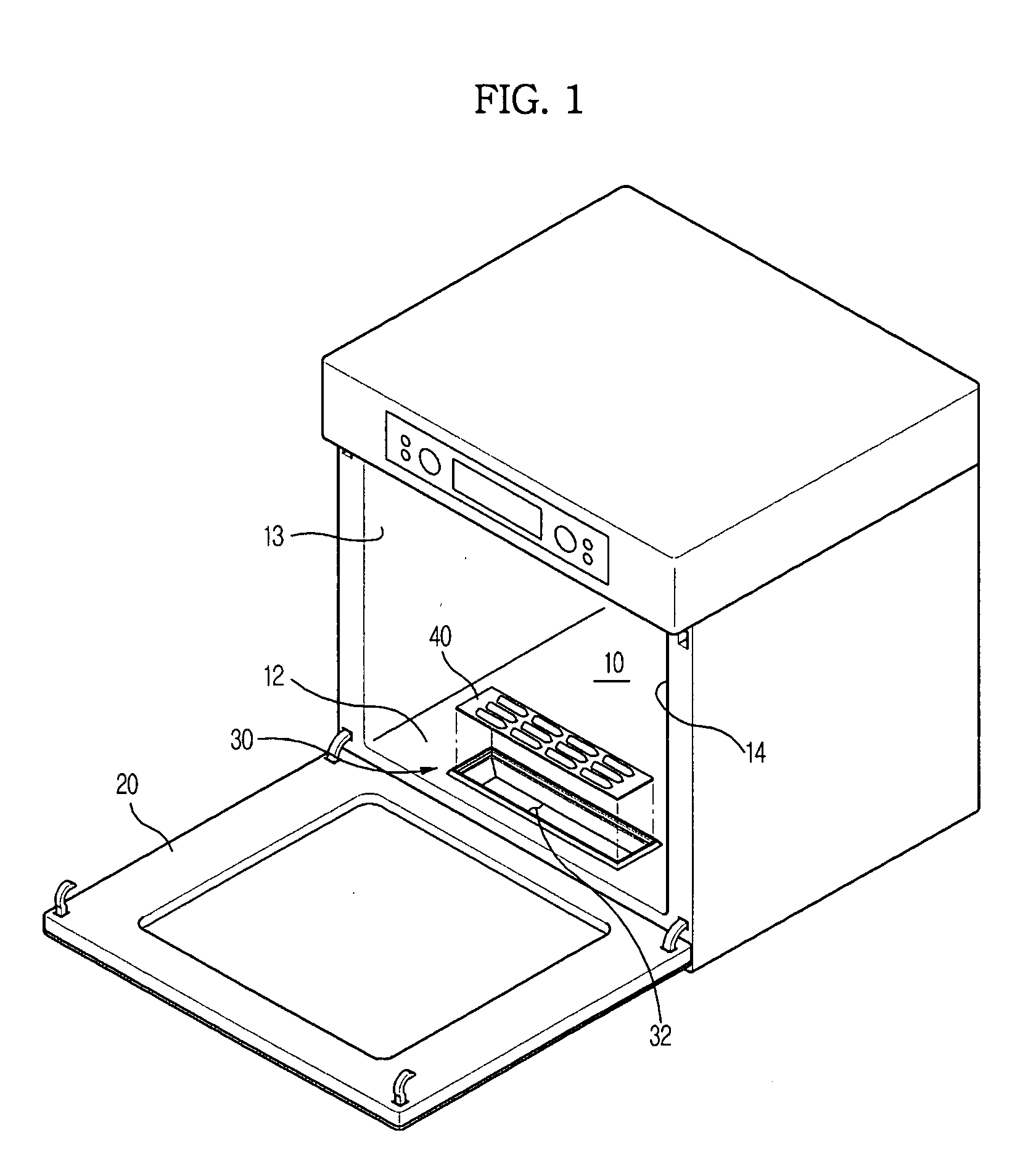 Oven equipped with steam generation unit