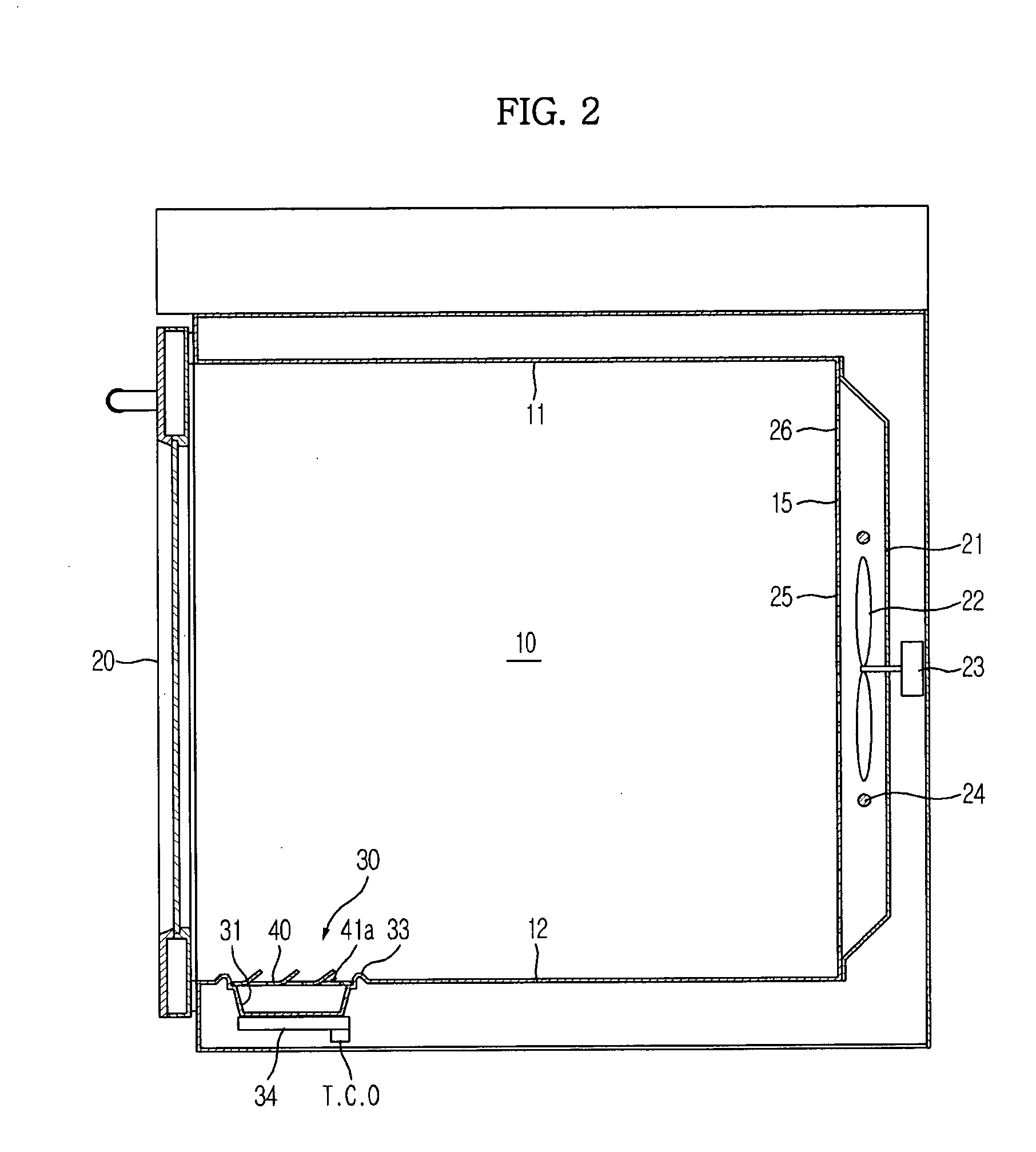 Oven equipped with steam generation unit