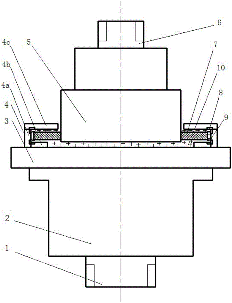 Sharpness removing and blunting treatment method and device for disc roller scissor blades