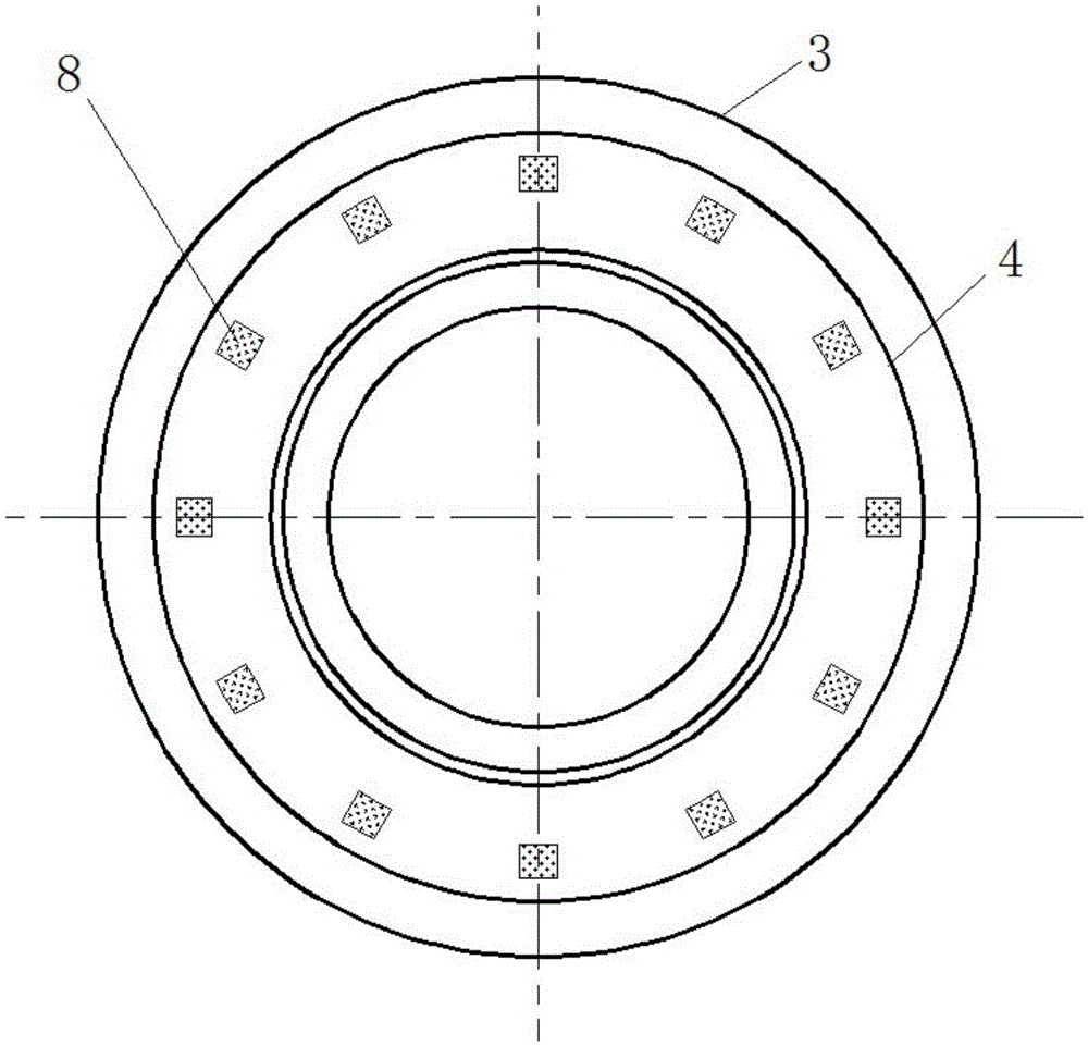 Sharpness removing and blunting treatment method and device for disc roller scissor blades