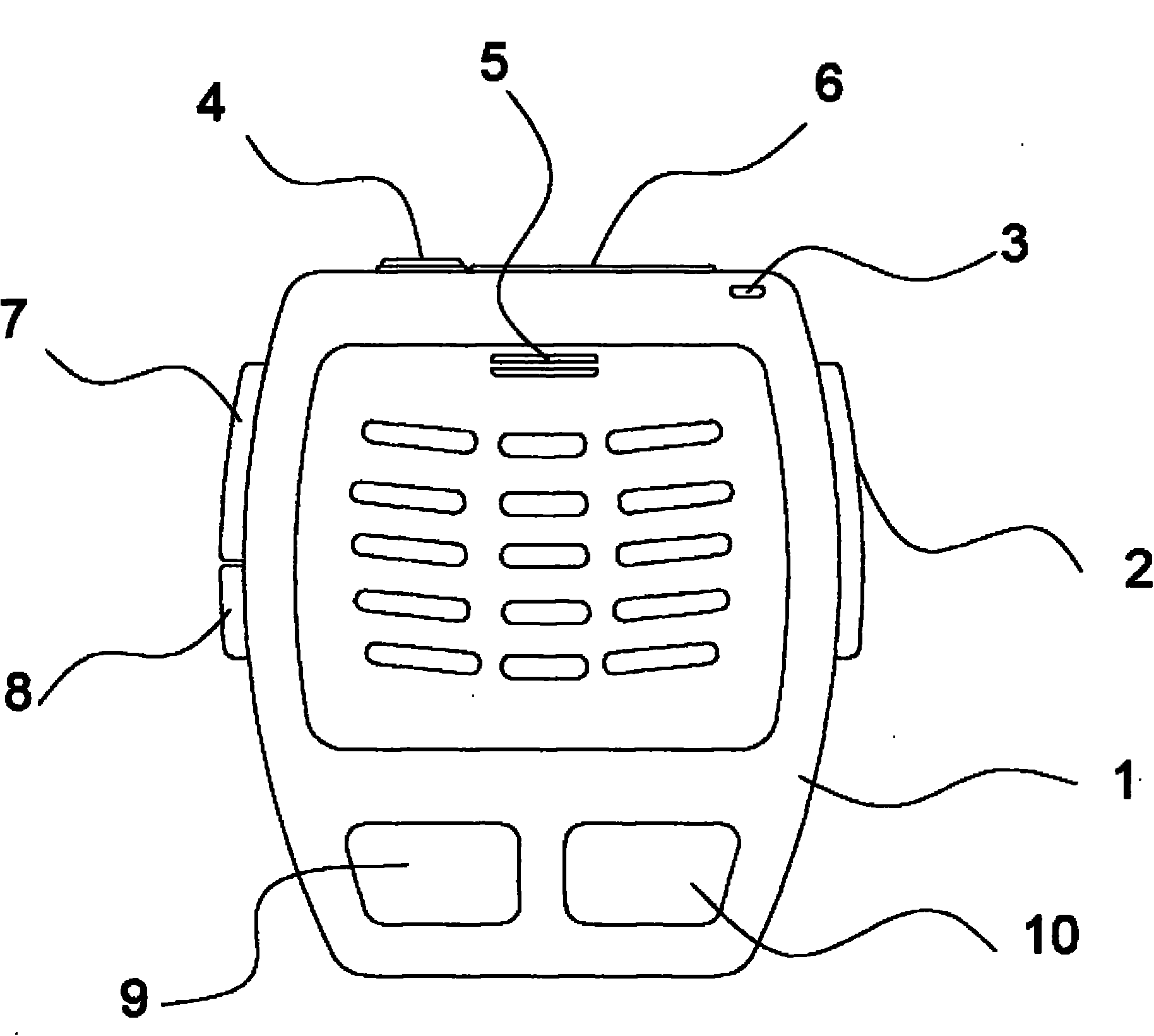 Hand microphone capable of achieving mobile phone wireless communication and communication method thereof