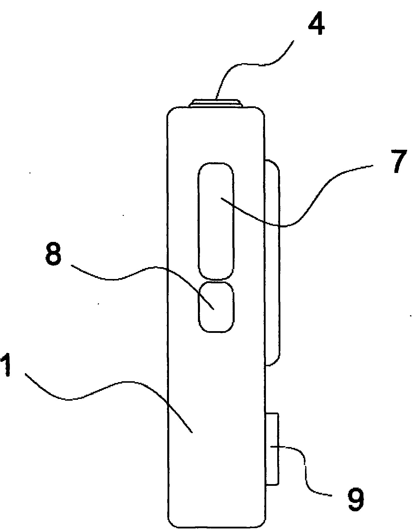 Hand microphone capable of achieving mobile phone wireless communication and communication method thereof