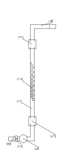 Self-control pulse irrigating tube