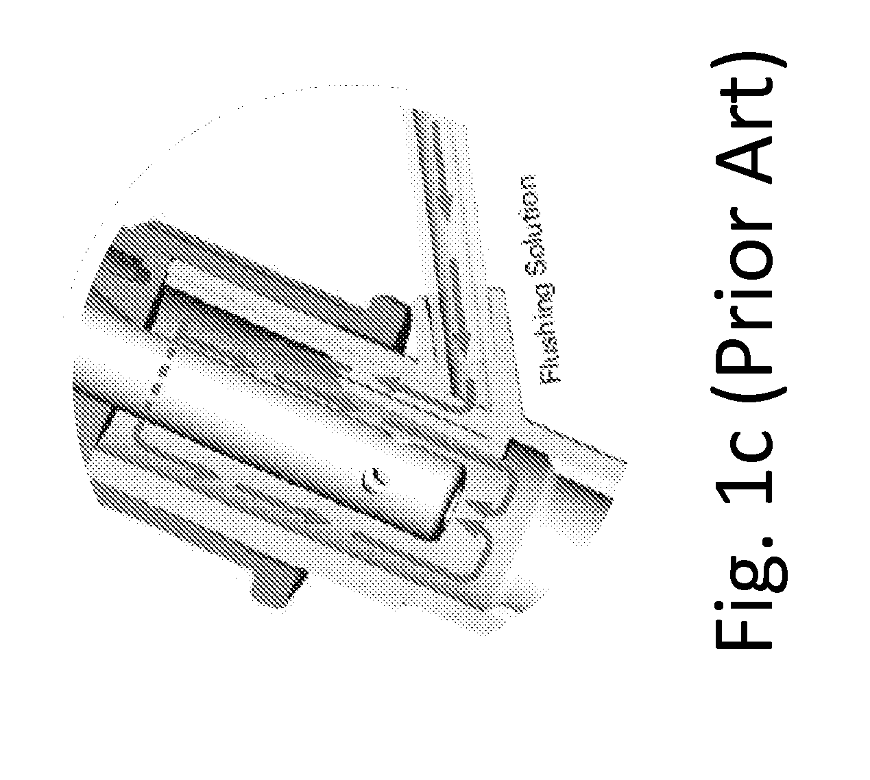 Ballooned ventilation tube cleaning device