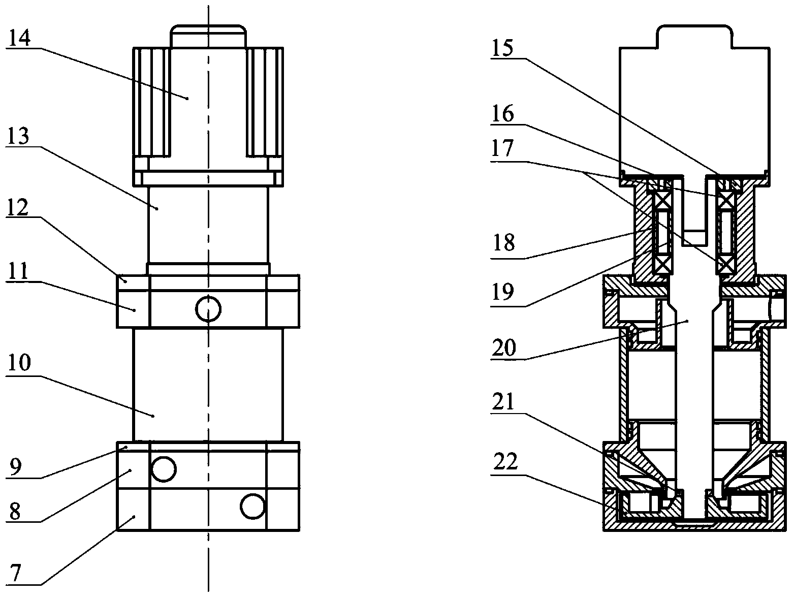 High-flow magnetorheogical fluid recycling device