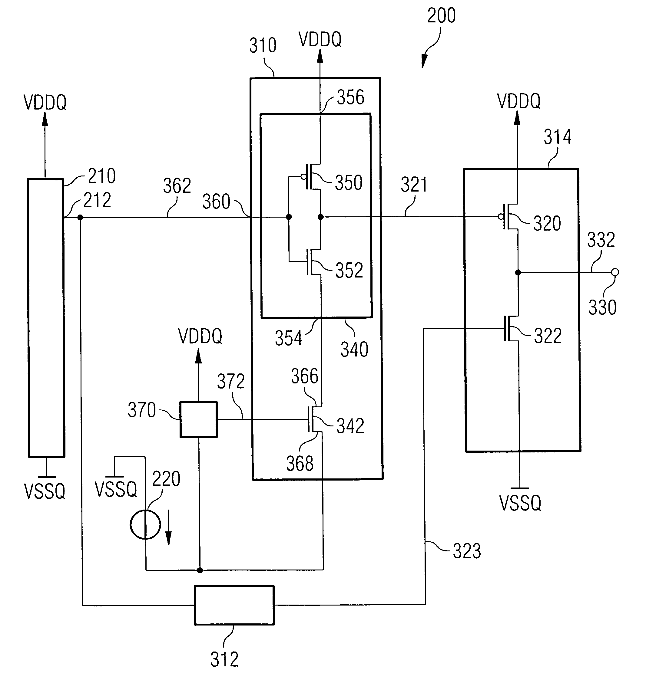 Prestage for an off-chip driver (OCD)