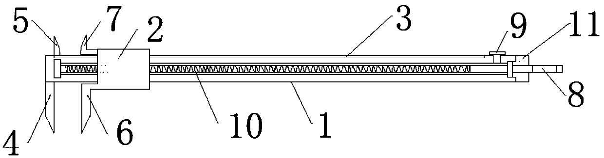 Live measuring device for electric power equipment