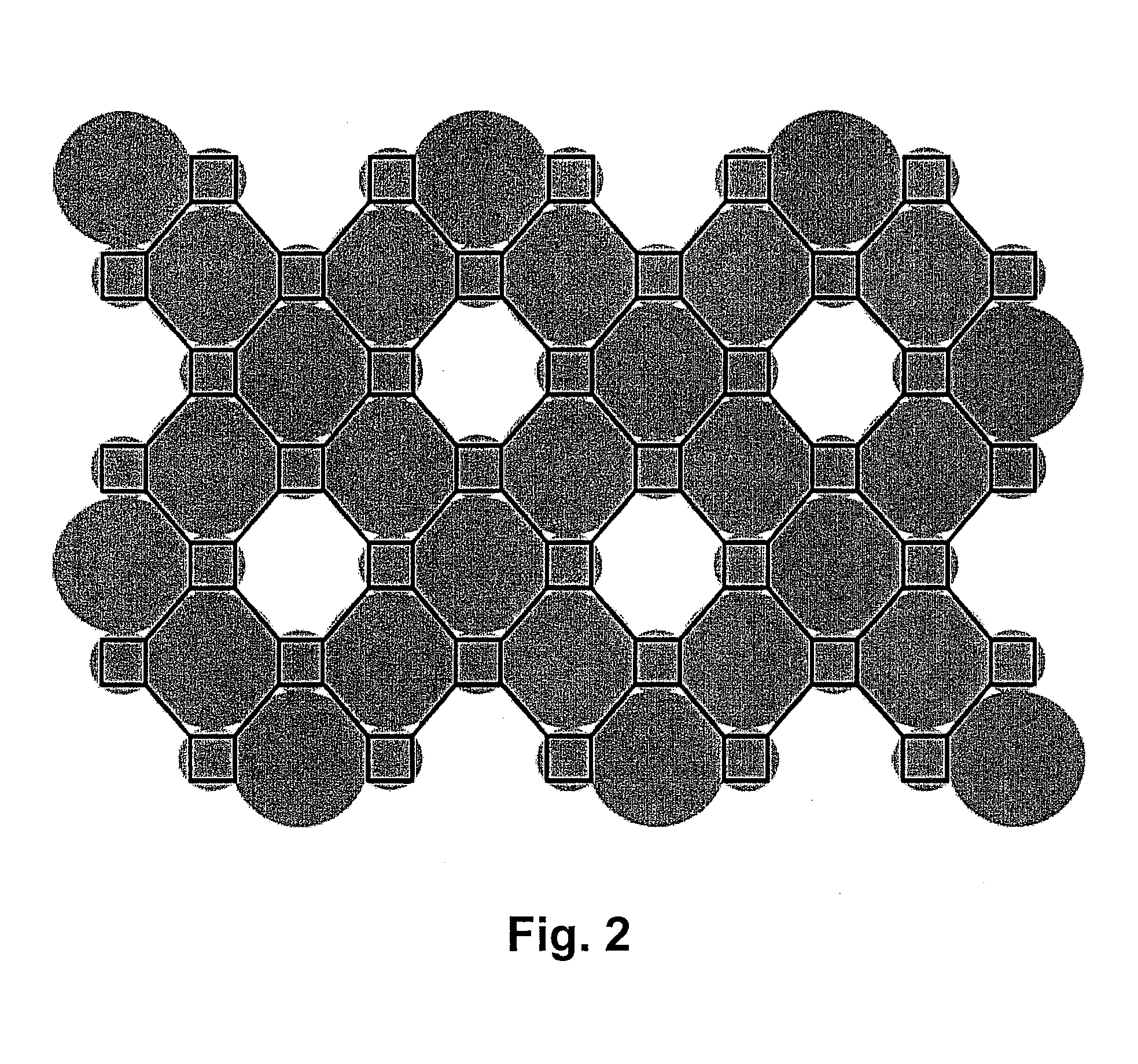 Methods and systems for manufacturing a structure having organized areas