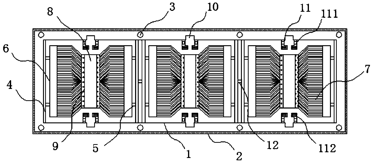 Lead frame and supporting and positioning device for lead frame stacking