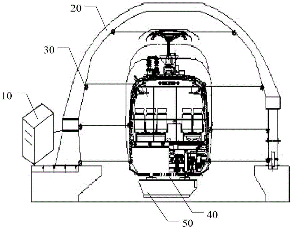 Train gauge detection method and system