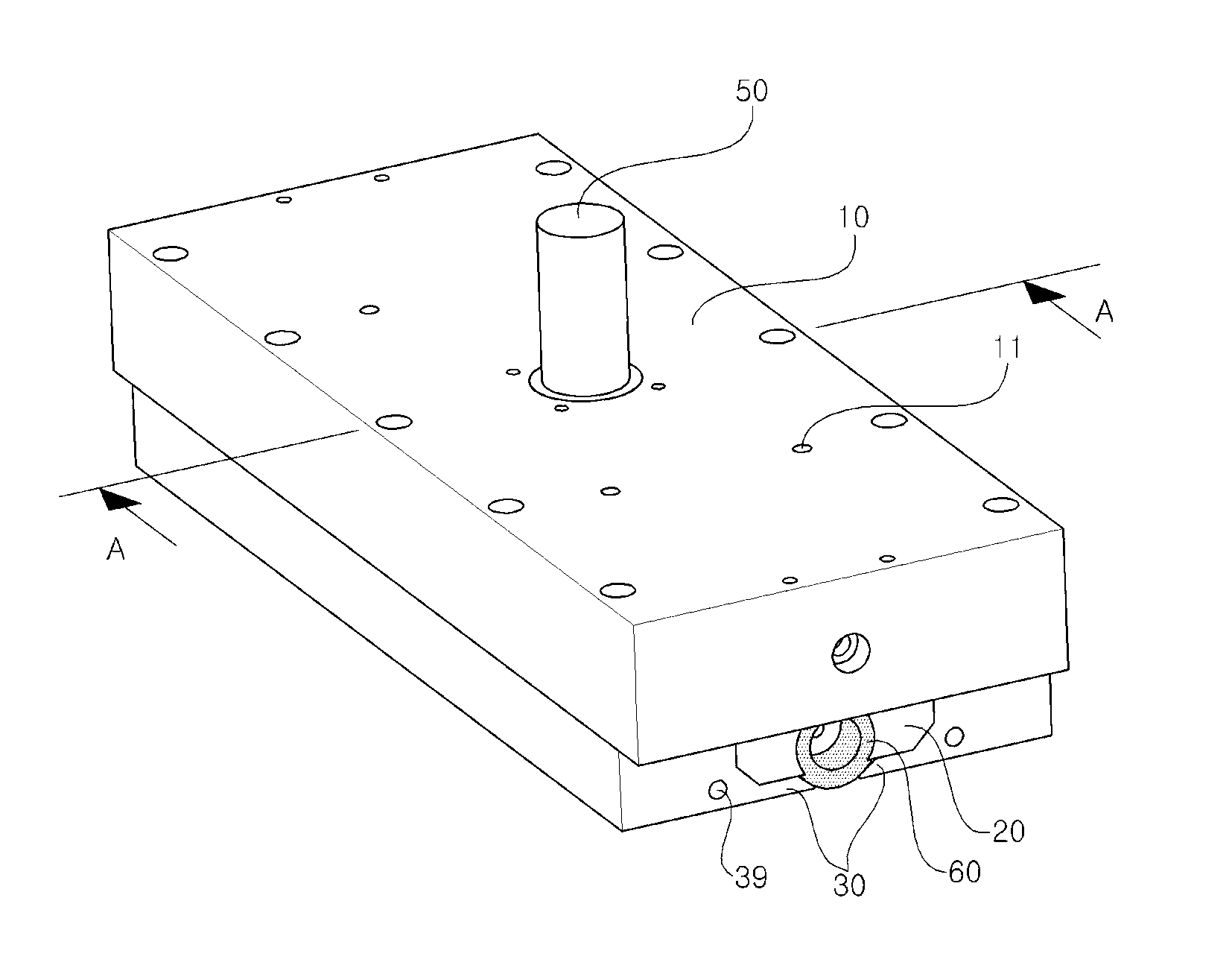 Atmospheric-pressure plasma generation device