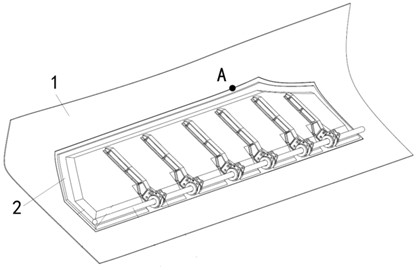 Method for optimizing local finite element model of aircraft cabin door and fuselage contact area