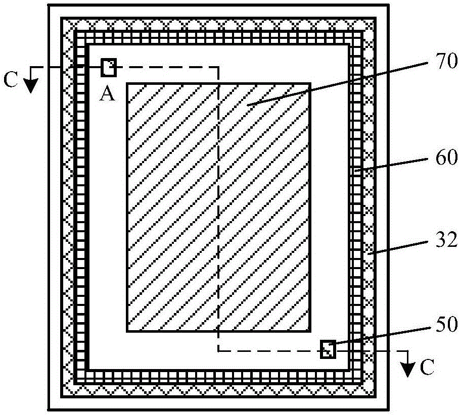 OLED display device and packaging effect maintenance method thereof