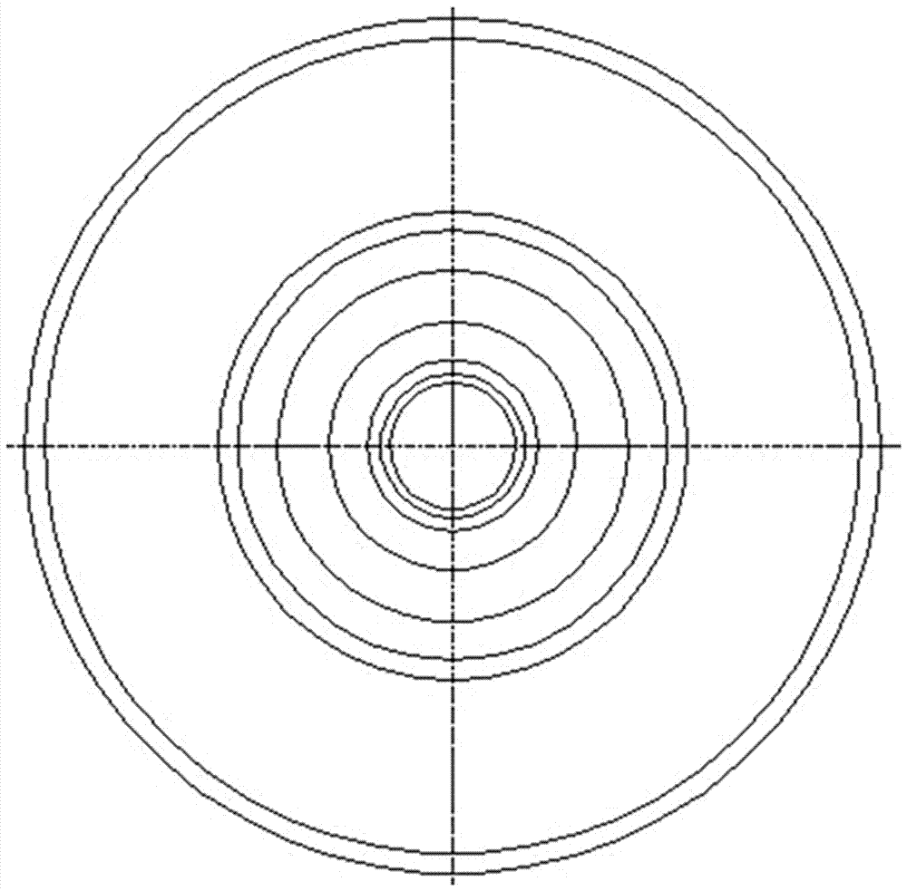 A magnetic thrust combined bearing for an underwater generator