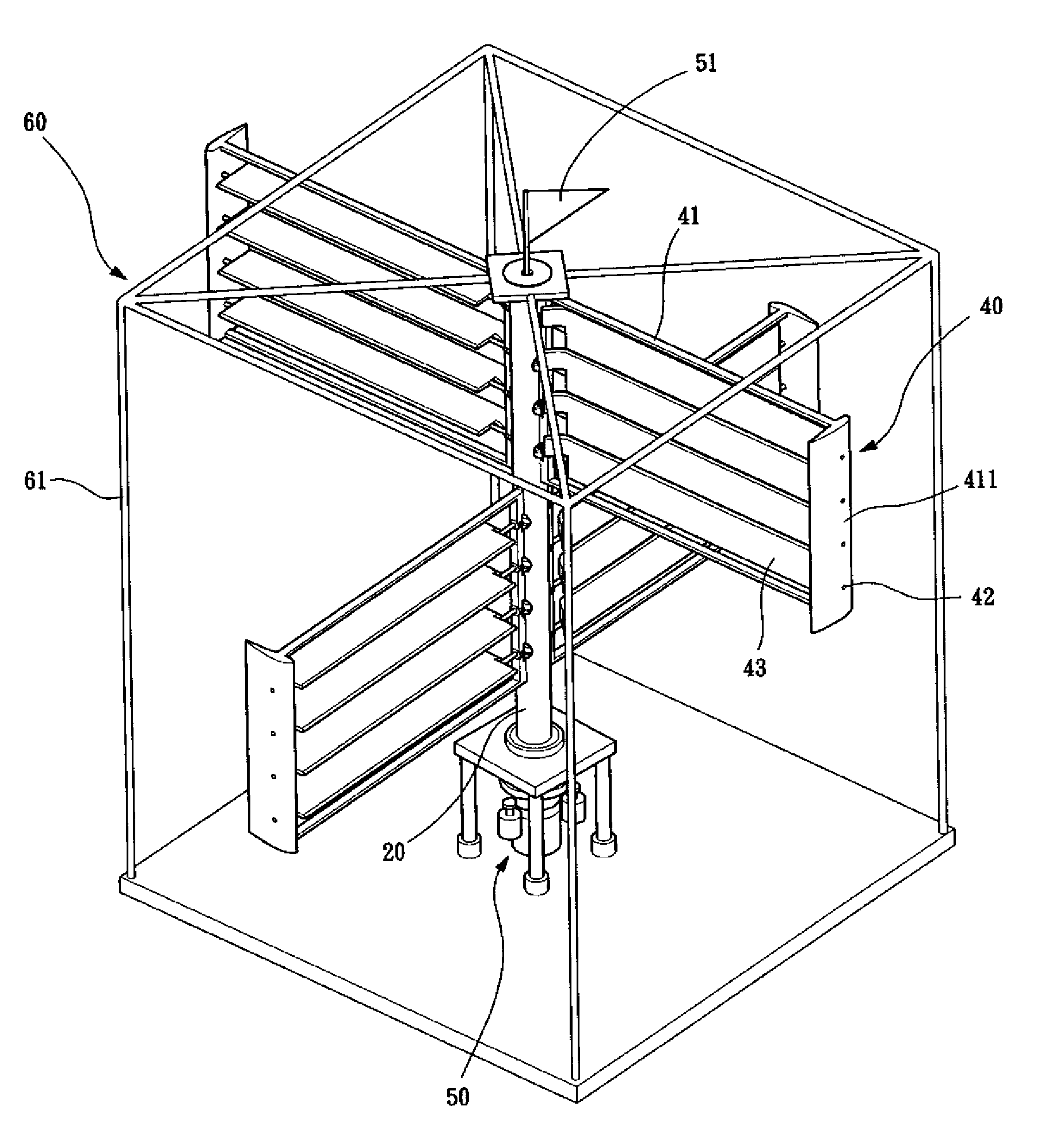 Vertical axis wind turbine with wingletted cam-tiltable blades