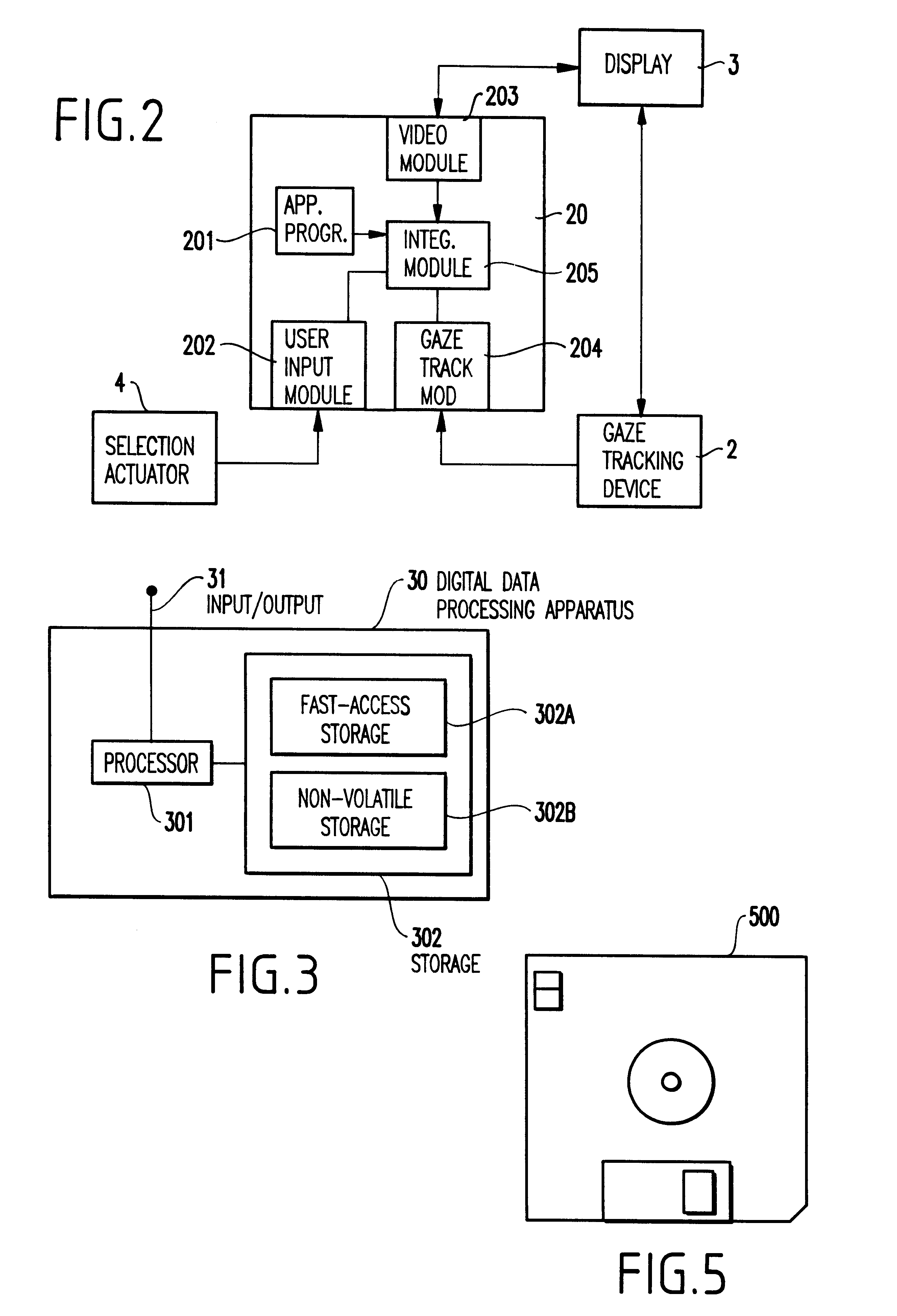 Gaze-based secure keypad entry system