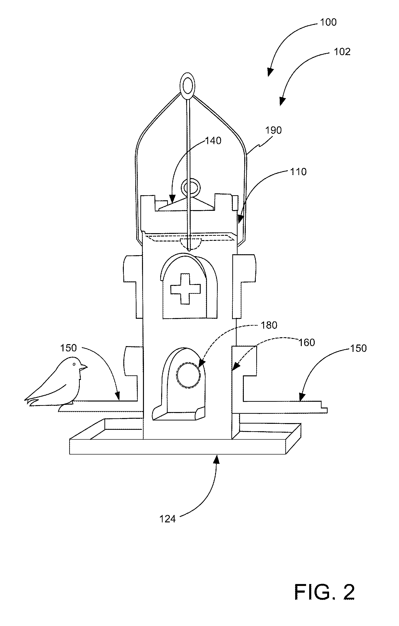 Castle birdfeeder systems