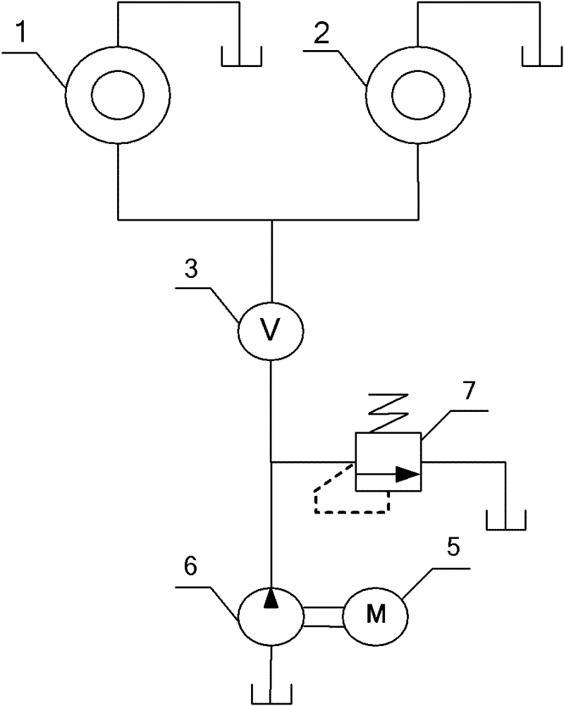 Device and method for controlling satellite attitudes through liquid circuit valve