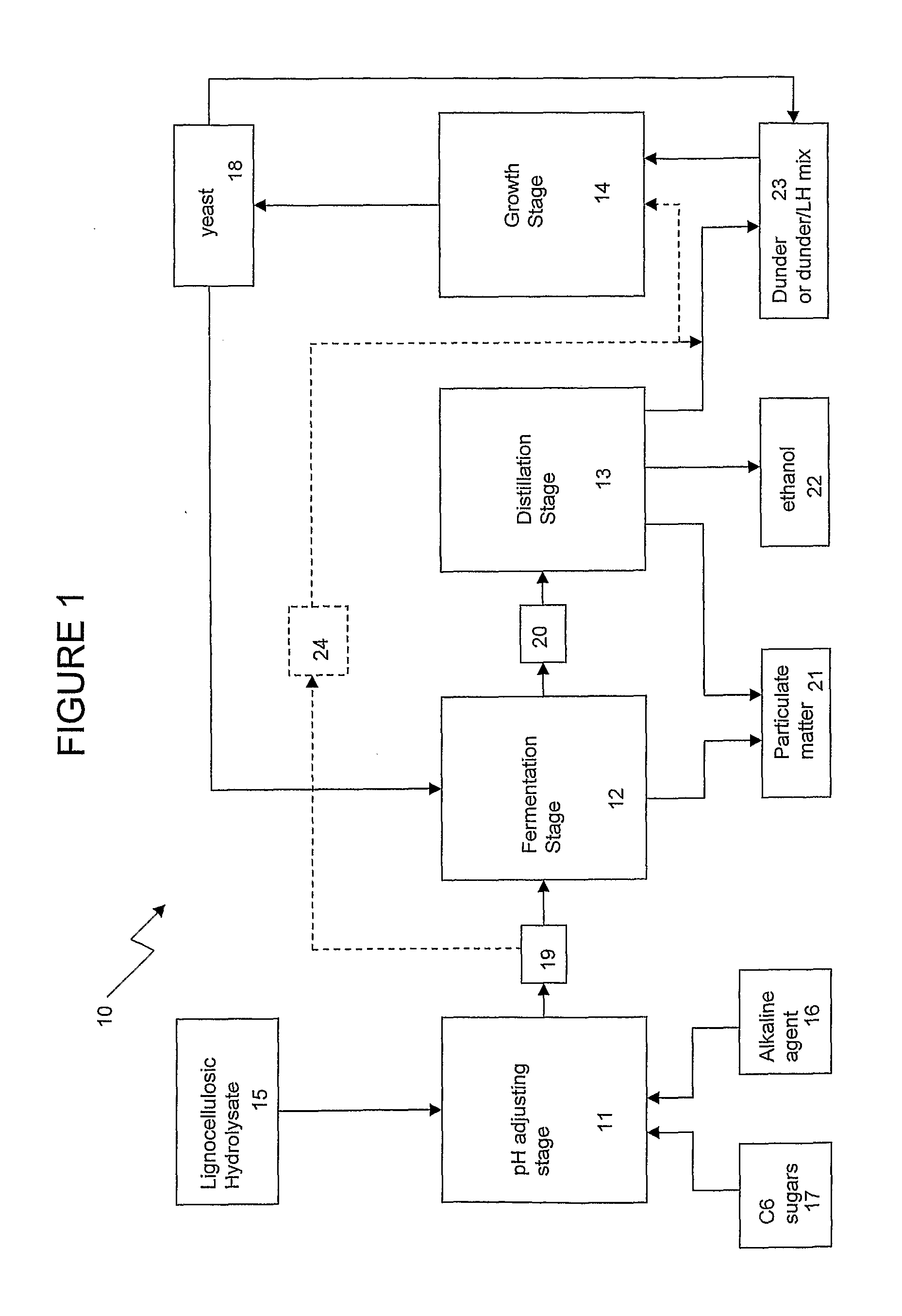 Method of producing yeast biomass