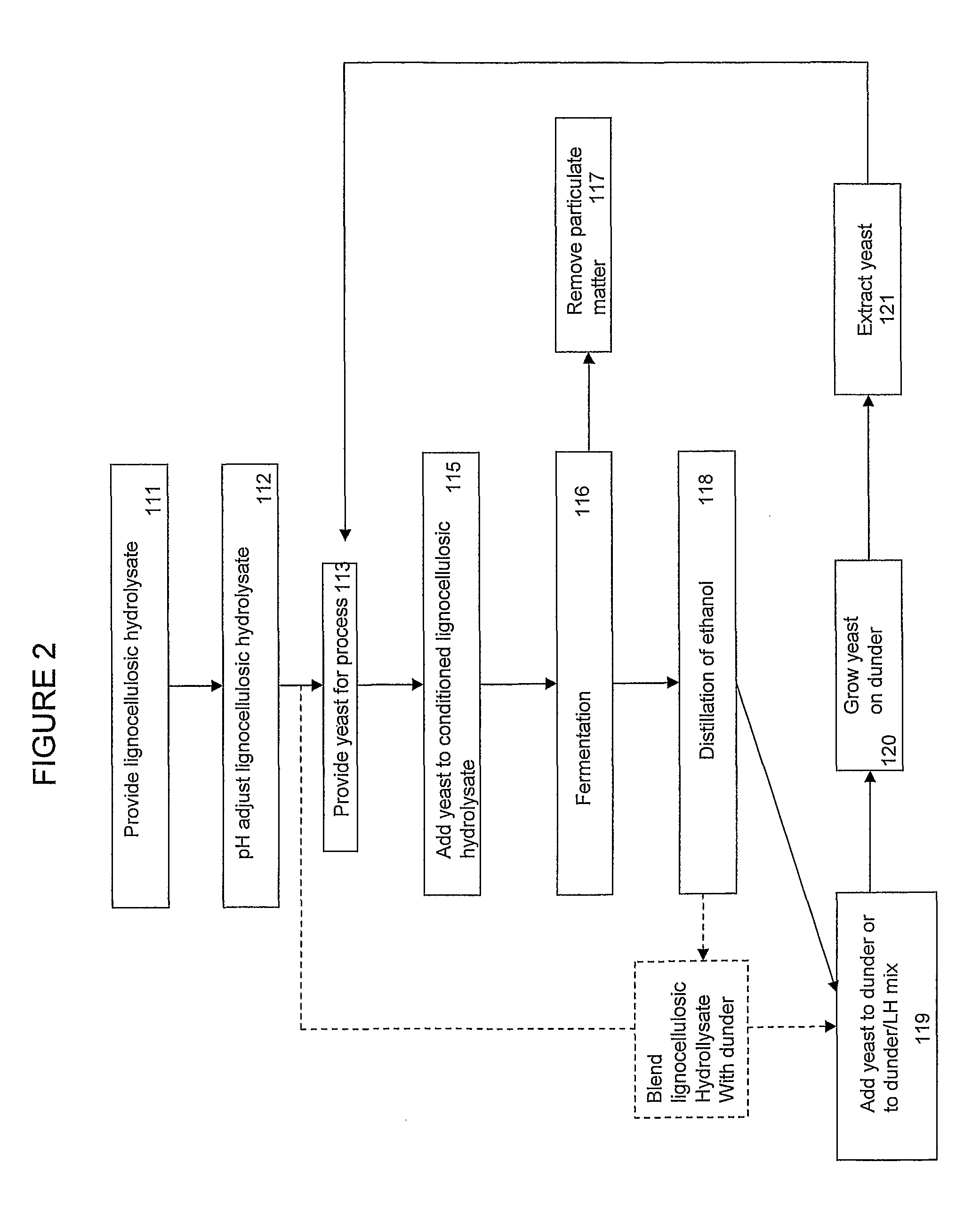 Method of producing yeast biomass