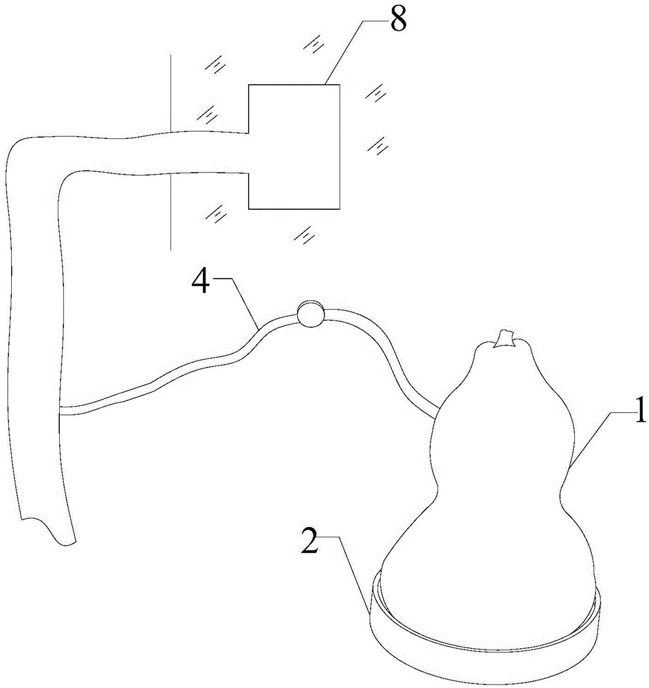 A moxibustion device and its preparation method