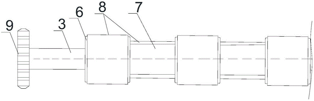 Fast transferring method of glass