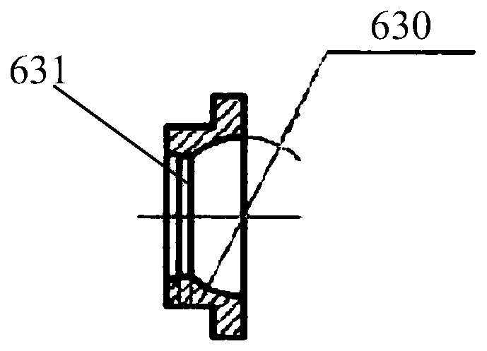 Axial plunger pump of railway track switching system