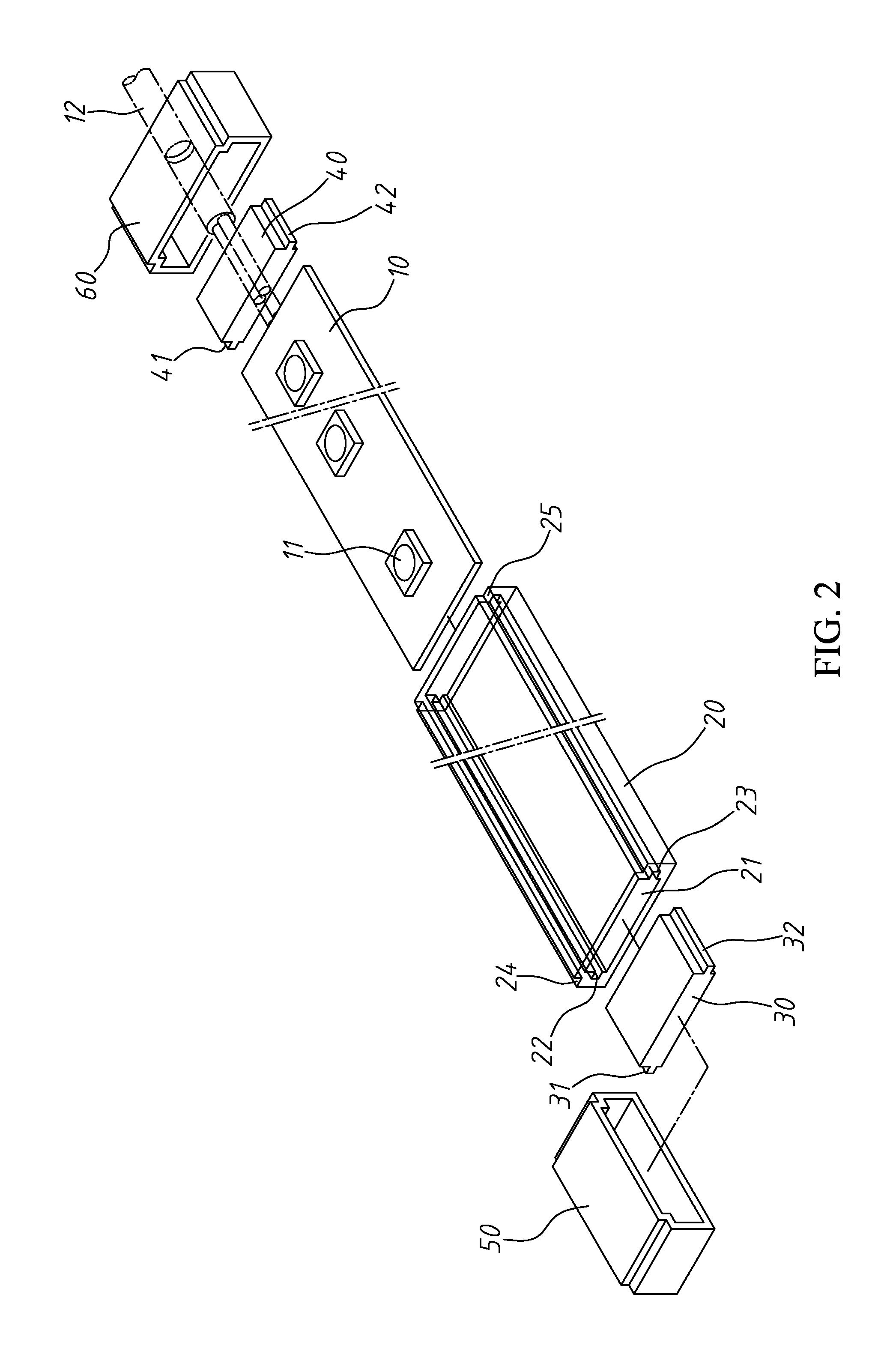 LED lamp structure