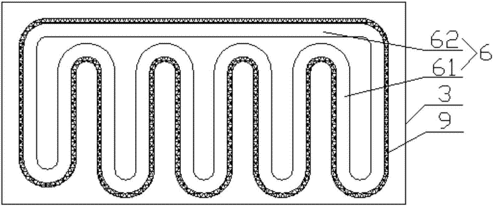 Magnetic therapy massage lying bed