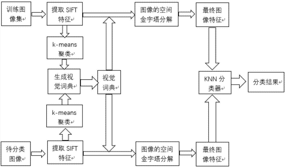 Bag-of-visual-word model-based monitor video vehicle type classification method