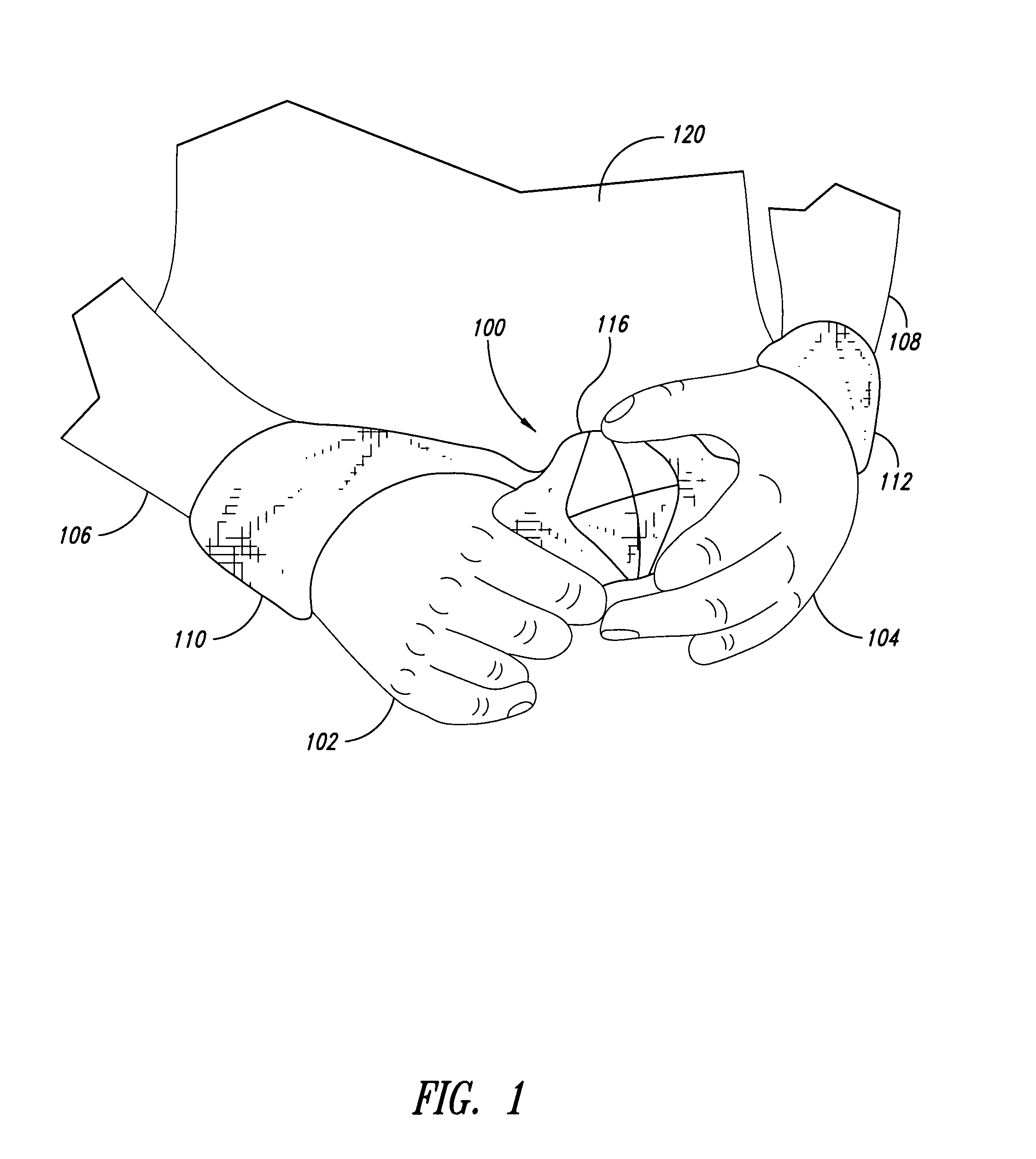 Arm retention system for physical therapy