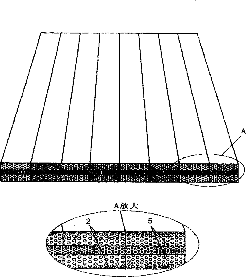 Tenon jointed artificial reconstructed bamboo furniture