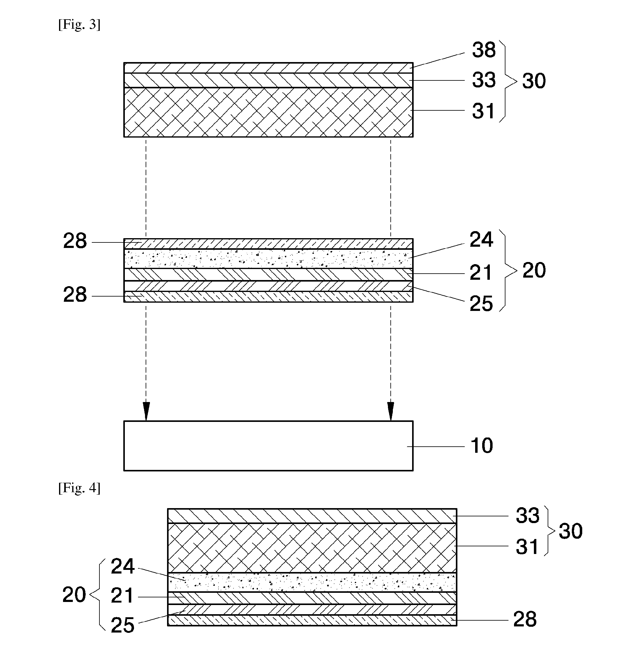 Device for protecting liquid crystal glass