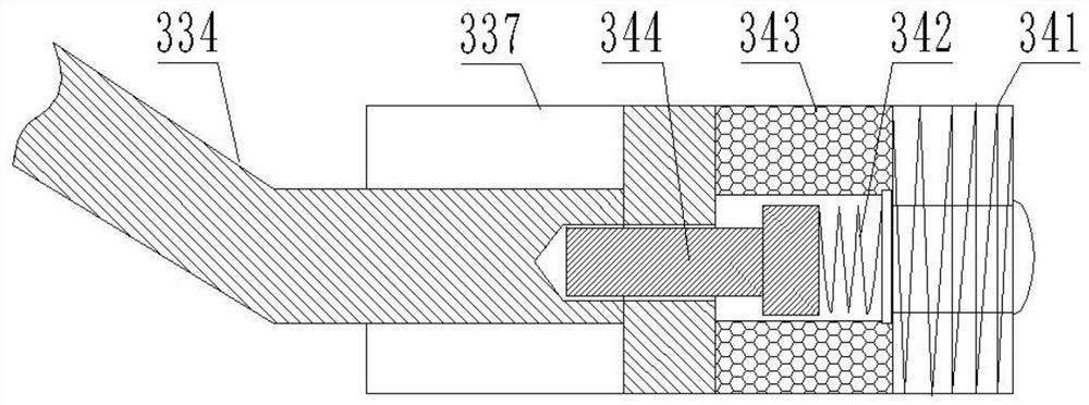 An animal fixing device for animal husbandry