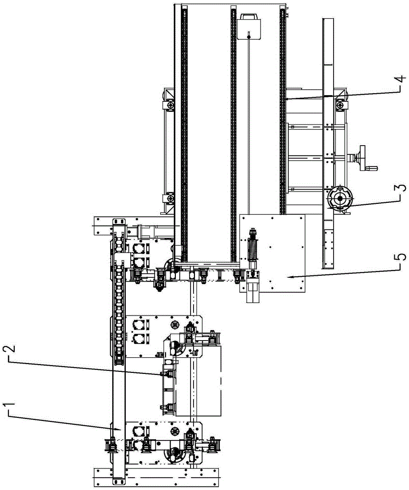 Servo box supplying and opening device