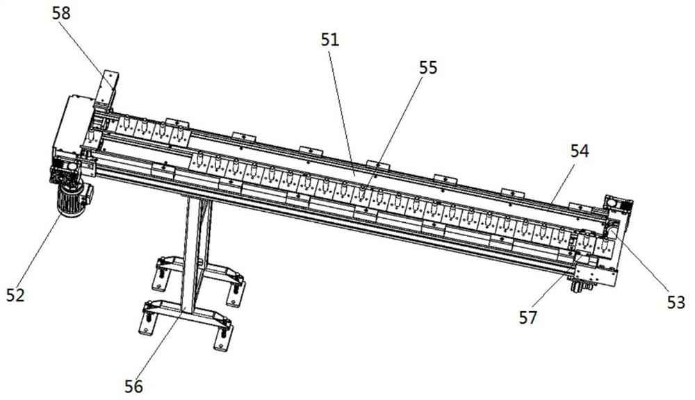 Rotor finish machining full-automatic production line and rotor finish machining full-automatic production process